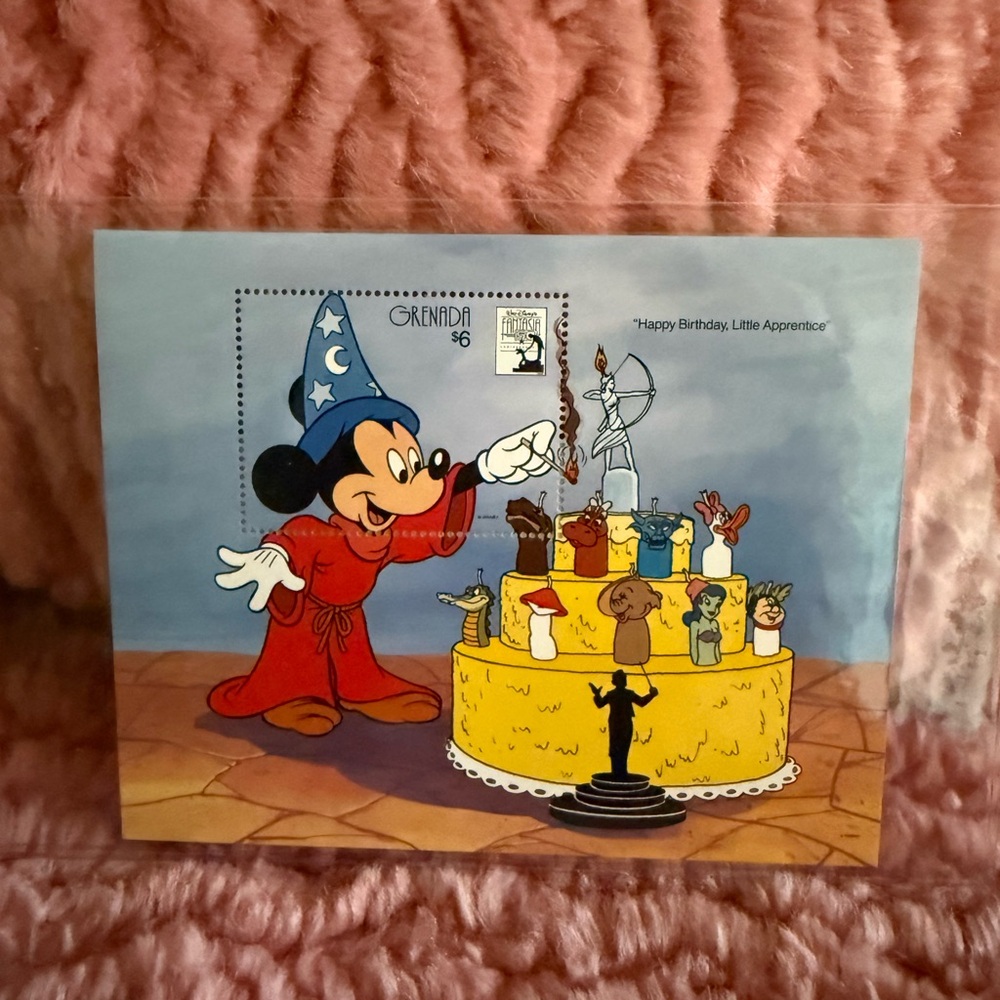 Mickey Mouse Collectible Stamp Sheets - 3 - Picture 3 of 5